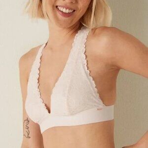 Victoria's Secret PINK lace Strappy halter Bralette